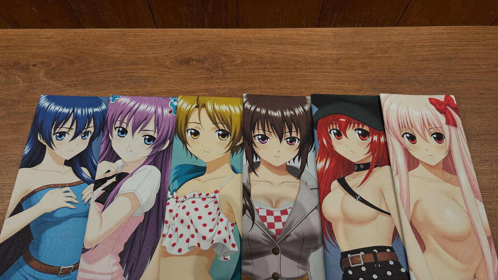 Anime-inspired briefs in a social or layered scene with friends