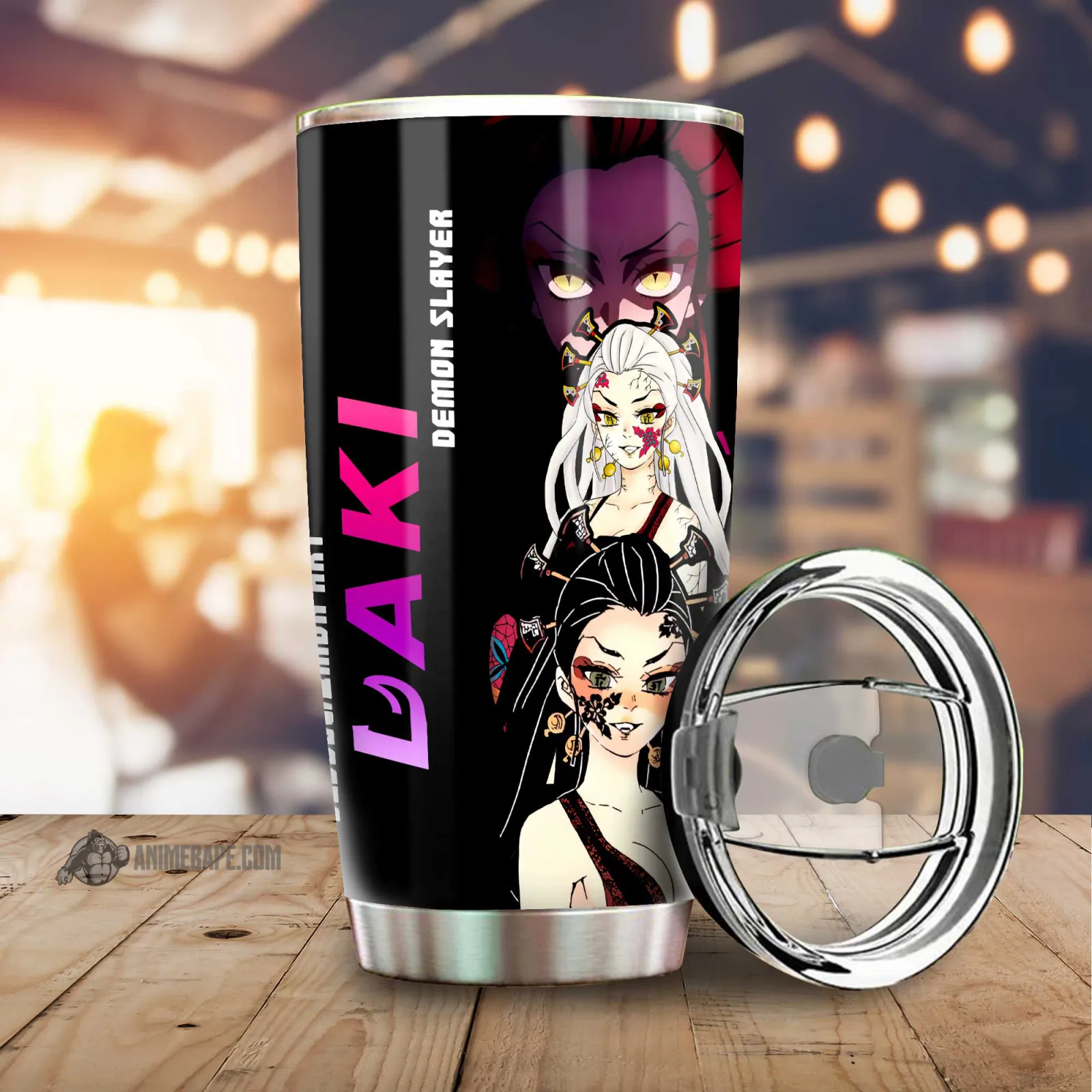 Daki Demon Slayer custom 20 oz tumbler shown for the buying guide