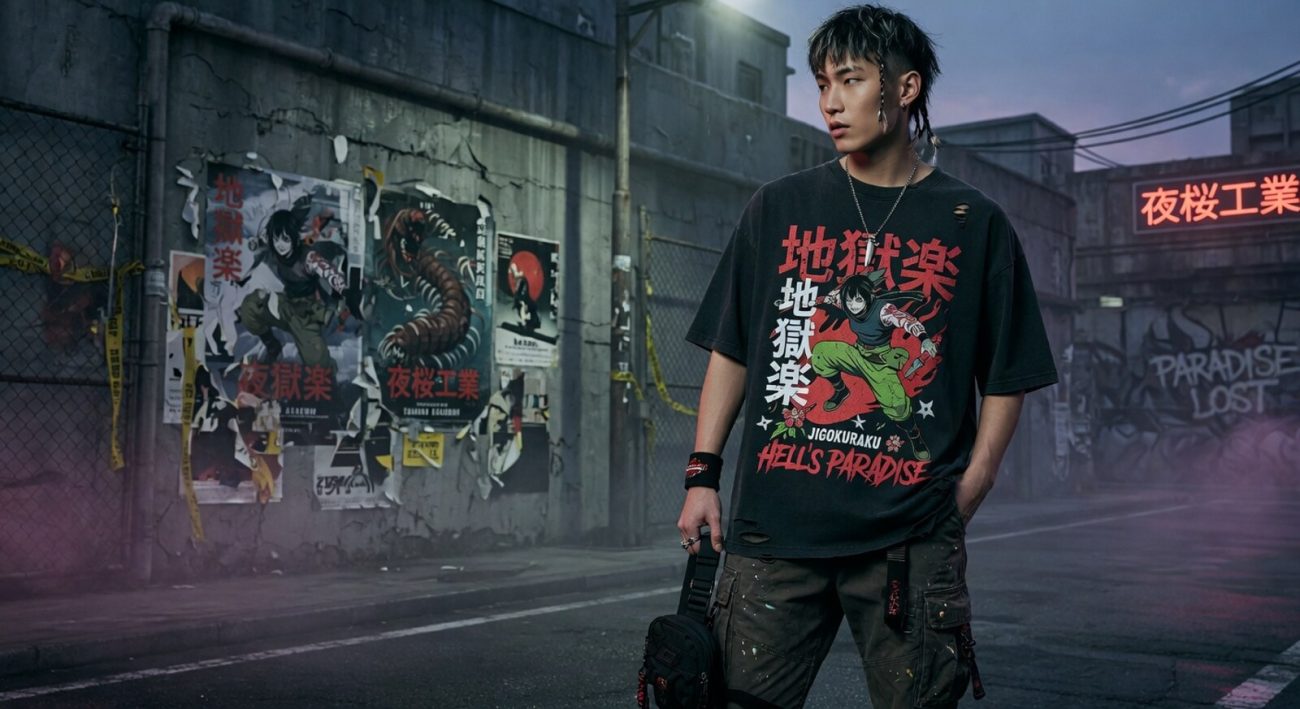 Hell's Paradise Returns: 5 Action Anime Streetwear Outfit Ideas hero image