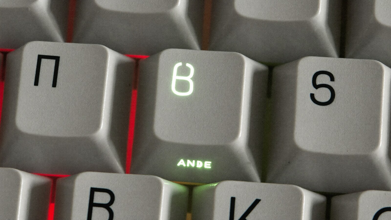 Person wearing an anime-inspired standard keycap in an editorial scene