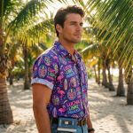 Macho Man Randy Savage Hawaiian shirt — lifestyle wear styling for wrestling fans