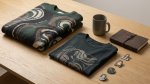 Regan MacNeil themed merchandise flat lay